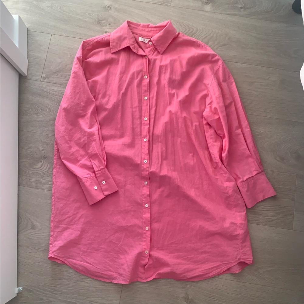 Velvet Addison Shirt Dress with Belt